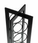Preview: DanDiBo Design Weinregal Metall Schwarz Stehend 96323 X 80 cm Flaschenregal Flaschenständer Flaschenhalter Wein Regal
