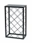Preview: DanDiBo Wine rack Metal Black Standing 96434 Bottle rack 68 cm Wine holder Bottle holder Modern for 20 bottles