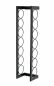 Preview: DanDiBo Weinregal Metall Wand 75 cm Schwarz Flaschenregal Kantate Flaschenhalter Wandmontage Modern Wandhalter Wandregal für 7 Flaschen