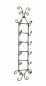 Preview: DanDiBo Wine rack Metal Wall Black 568 Bottle rack Bottle holder Wall mounting Modern Wall holder Wall rack for 6 bottles
