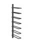 Preview: DanDiBo Wine rack Metal Wall Black 93885 Bottle rack Bottle holder Wall mounting Modern Wall holder Wall rack for 7 bottles