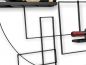 Preview: DanDiBo Wall-Mounted Wine Rack Metal Black Wine Bottle Holder Bar Shelf Wine Holder Pi4 Design Bottle Rack Wine Stand