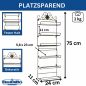 Preview: DanDiBo Weinregal Wand Metall Schwarz 240404 Flaschenregal Schmal Wandmontage Wine Rack Weinflaschenhalter Weinhalter Flaschenhalter