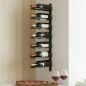 Preview: DanDiBo Weinregal Wand Metall Schwarz 93885  Flaschenregal Weinflaschenhalter Weinhalter Wine Rack
