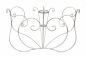 Preview: Fence element aluminium garden fence 102 cm Fence elements made of aluminium Fence aluminium fence