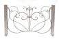 Preview: Fence element aluminium garden fence 102 cm Fence elements made of aluminium Fence aluminium fence