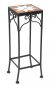 Preview: DanDiBo flower stool mosaic square 46 cm flower stand 12012 side table plant stand mosaic table