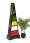 Preview: DanDiBo Schrank aus Holz Cargo Loft Pyramide 100 cm Bunt Kommode Antique mit 4 Schubladen