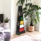 Preview: DanDiBo Schrank aus Holz Cargo Loft Pyramide 100 cm Bunt Kommode Antique mit 4 Schubladen