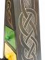 Preview: Cargo Loft Pyramide Celtic 60cm Bunt Kommode mit 3 Schubladen Schrank aus Holz