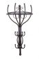 Preview: Coat rack Vienno Half-round 66 cm wall coat rack Coat hooks Hooks