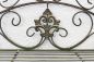 Preview: DanDiBo Wandgarderobe Metall mit Ablage 60 cm Malege Kleiderhaken 12205 Wandregal Garderobe Vintage