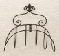 Preview: Schlauchhalter Spruzzi 074634 Wandschlauchhalter 38cm Gartenschlauchhalter Halter