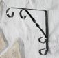 Preview: Wandwinkel Art.35 Regalträger aus Metall 19,5cm Wandhalter Regalhalter Winkel Wandkonsole