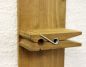 Preview: Wallmounted shelves 14B461 Seedbox Clothes peg 64cm Console Kitchen shelf Shelves