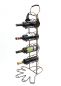 Preview: Weinregal 10-0045 Flaschenregal Flaschenhalter aus Metall 93cm Weinständer Regal