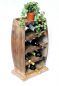 Preview: Weinregal Holz Weinfass 1549 Bar Flaschenständer 70cm für 13 Fl. Regal Fass Holzfass