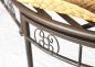 Preview: DanDiBo Bank DY140486 aus Metall Gartenbank Sitzbank 2-Sitzer 120 cm Rundbank Parkbank
