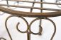 Preview: DanDiBo Flower Stool Metal Brown Round 30 cm Flower Stand 140129 M Side Table Plant Stand Small