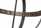 Preview: DanDiBo Sundial Garden Large Metal Patina Wrought Iron Deco Weatherproof 70 cm Garden Clock Clock