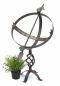 Preview: DanDiBo Sundial Garden Large Metal Patina Wrought Iron Deco Weatherproof 70 cm Garden Clock Clock