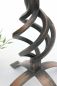 Preview: DanDiBo Sundial Garden Large Metal Patina Wrought Iron Deco Weatherproof 70 cm Garden Clock Clock