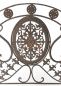 Preview: Gartenstuhl Metall Avis 1840 Metallstuhl Bistrostuhl Stuhl Garten Vintage Eisen Nostalgie Eisenstuhl Braun Antik