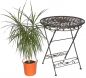 Preview: Tisch Bistrotisch Antik Rund Gartentisch Metall 1850 Avis Eisentisch Balkontisch Vintage