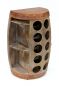 Preview: Weinregal Weinfass 1547 Beistelltisch Schrank Fass aus Holz 65cm Weinbar Bar Wandtisch Flaschenregal