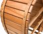 Preview: DanDiBo Weinregal Holz Stehend Weinfass 6 Flaschen Braun gebeizt Flaschenregal Flaschenhalter Fass