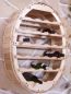 Preview: DanDiBo Weinregal Holz Wand Weinfass 24 Flaschen Natur Wandregal Flaschenregal Flaschenhalter Fass