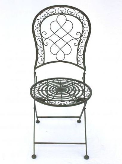 DanDiBo Garden Chair Metal Malega Patina 12185 Metal Chair Chair Garden Vintage Iron Nostalgic Iron Chair Antique