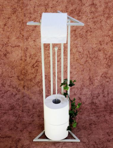 Toilettenrollenständer Gala Weiß Toilettenpapierhalter Toilettenrollenhalter
