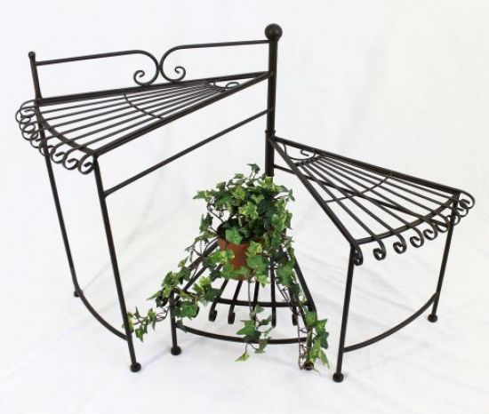 Blumentreppe DY11-12020 Blumenständer 64cm Pflanzenständer Hocker Blumenhocker
