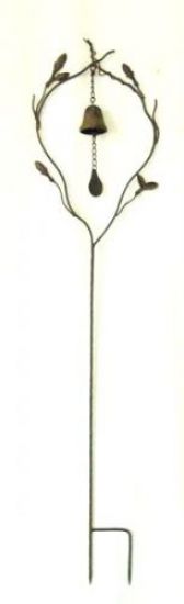 Climbing aid with bell JD2-12020 Metal trellis H-130 cm W-28 cm Climbing aid