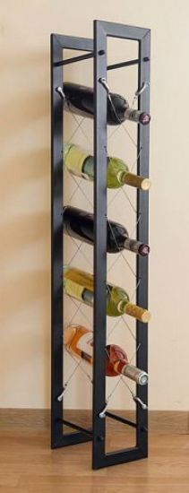 Designer Wine rack "Pit" 100cm made from metal Bottle stand Bottle holder Bar