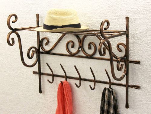 DanDiBo Hat rack Romance 20122 Wall-mounted Hat Rack 38 cm Coat hook Shelf Hook