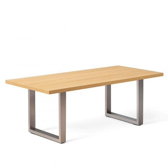 DanDiBo 2x Stainless Steel Table Legs 72 x 60 cm Table Frame Height-Adjustable 96673 Table Legs Furniture Legs Table Runners Dining Table Legs