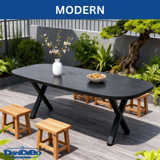 DanDiBo 2x Tischbeine Metall Schwarz 60 x 72 cm Tischgestell Höhenverstellbar 96665 Tischfüße Möbelfüße Tischkufen Esstisch Beine