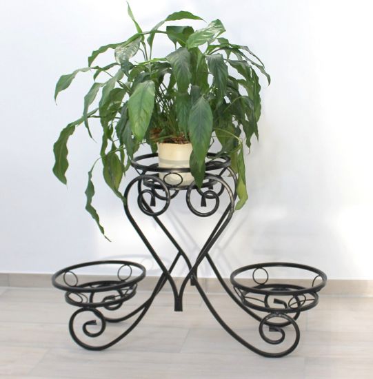 Blumentreppe KW403 Blumenständer Blumensäule 89 cm Pflanzsäule Pflanzenständer