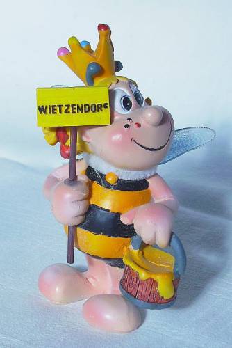 Biene Wietzendorf Maskottchen Figur aus Kunststoff NEU