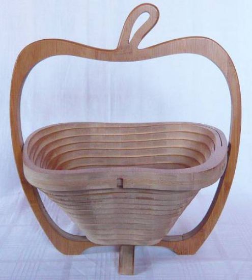 Obstschale Schale Korb Apfel Brotkorb klappbar 30cm