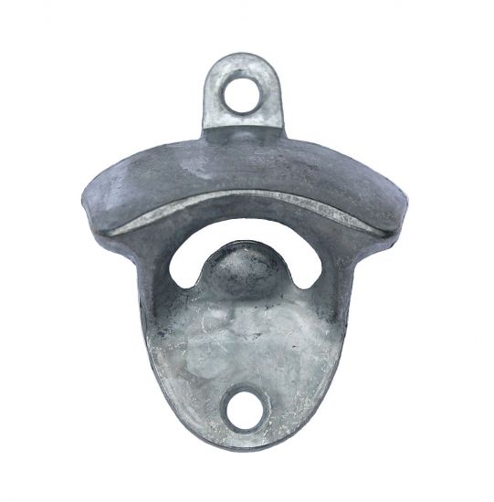 DanDiBo 6 x Wandflaschenöffner Metall Flaschenöffner Bierflasche Bieröffner Wand Wandmontage Bier Anbau Öffner Pub Kneipe