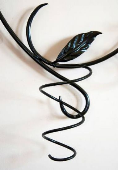 Weinregal "Natura" 100cm aus Metall Flaschenständer Wandregal