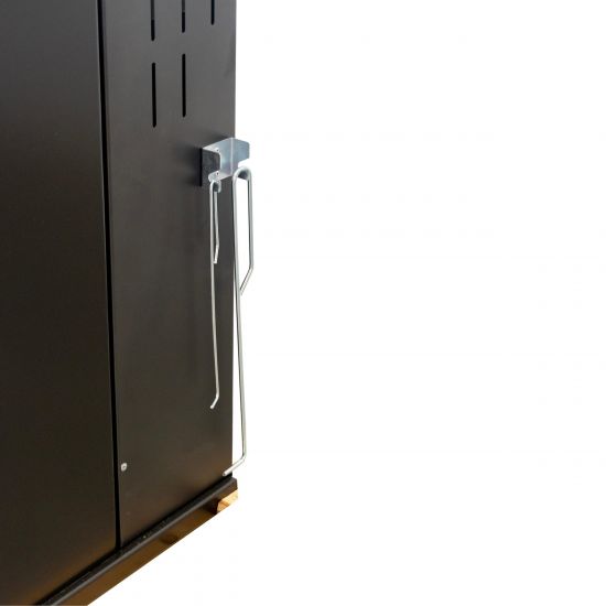 Babas Saphire Hybridofen Pellets und Holz Kombiofen Kaminofen mit Backfach und Herdplatte 10 kW Pelletofen ohne Strom Holzofen Holz Ofen Kamin
