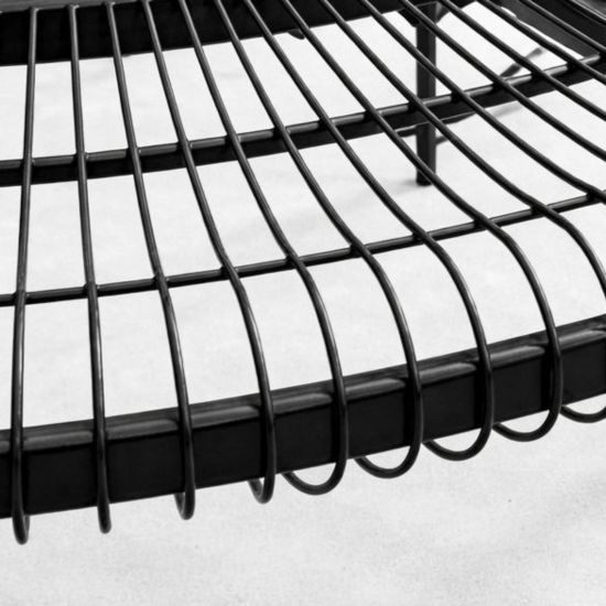 DanDiBo Baumbank Rund Wetterfest Metall D-200cm 96723 Gartenbank Rundbank Sitzbank Bank Schmiedeeisen Parkbank