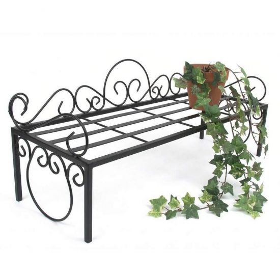 DanDiBo Blumenbank Outdoor/ Indoor Kräuterregal Balkon 75cm Mi Wetterfest Blumenregal Blumenständer Blumentreppe Pflanzentreppe Pflanzenständer