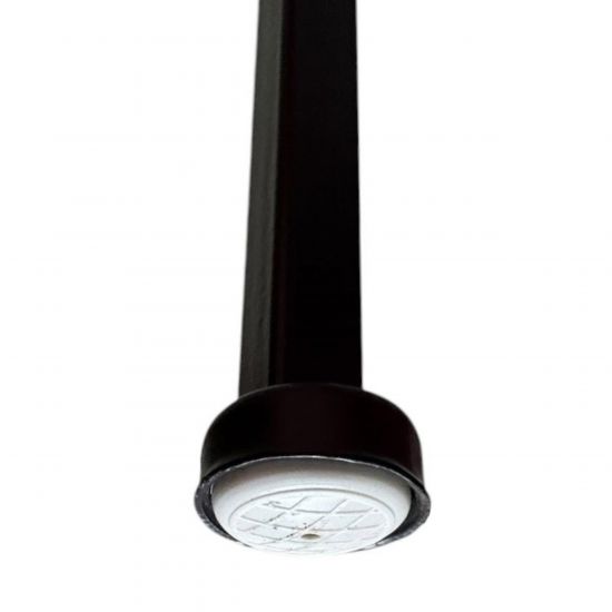 DanDiBo Blumenständer Metall Schwarz Eckig 96449 L 38 cm Pflanzenständer Blumenhocker Beistelltisch Blumensäule Modern Pflanzenhocker