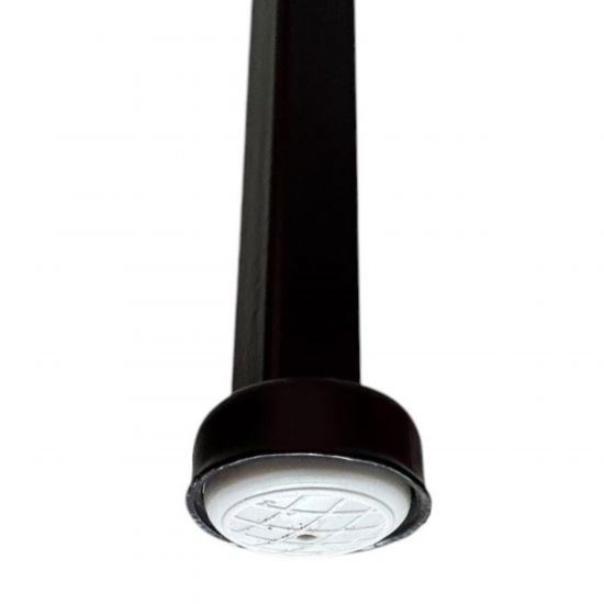 DanDiBo Blumenständer Metall Schwarz Eckig 96449 M 33 cm Pflanzenständer Blumenhocker Beistelltisch Blumensäule Modern Pflanzenhocker