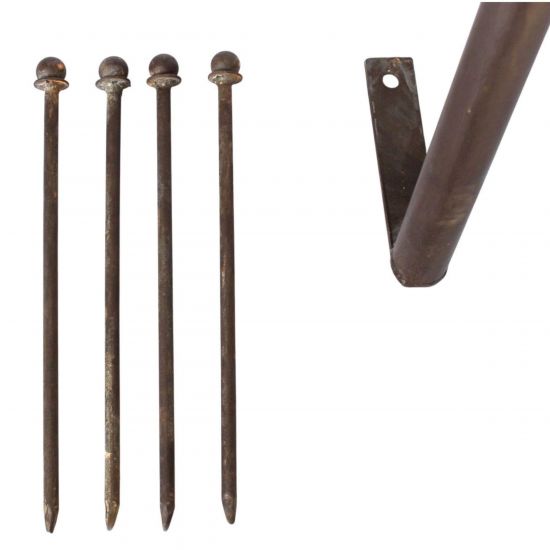 DanDiBo Hollywoodschaukel 2 Sitzer Metall Antik Gartenschaukel 082505 Schaukelbank Schmiedeeisen Bank Outdoor Wetterfest